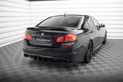 Splittery zadní boční V.3 BMW 5 M-Pack F10 černý lesklý plast