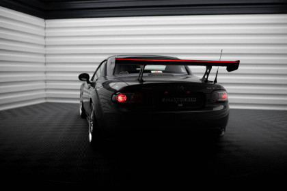 Zadní spoiler křídlo + led Mazda MX5 Hardtop NC(MK3) carbon