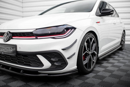 Přední přítlačná křidélka, canards Volkswagen Polo GTI Mk6 Facelift