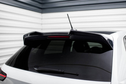 Prodloužení spoileru 3D Volkswagen Polo GTI Mk6 Facelift černý lesklý plast