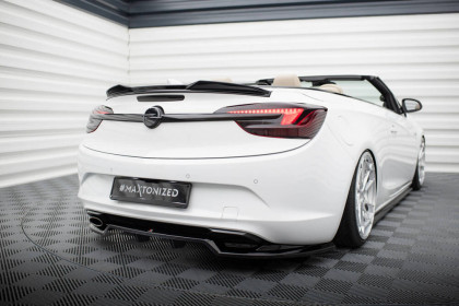 Spoiler zadního nárazniku Opel Cascada černý lesklý plast