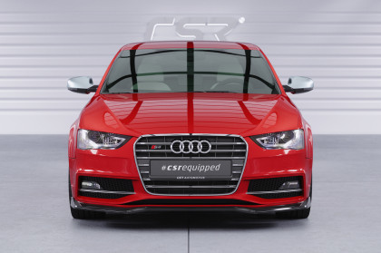 Spoiler pod přední nárazník CSR CUP pro Audi A4 / S4 B8 / Sline (Typ 8K) černý lesklý