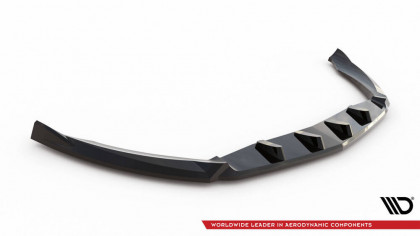Spojler pod nárazník lipa Mercedes-Benz CLA C117 Facelift černý lesklý plast