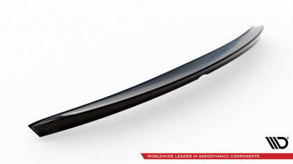 Prodloužení spoileru 3D Mercedes-Benz CLA C117 Facelift černý lesklý plast