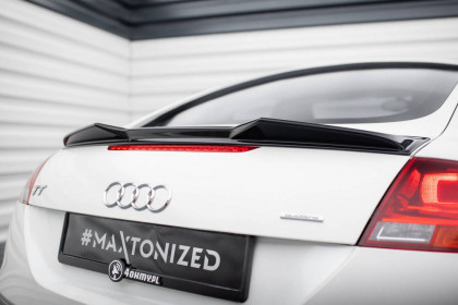 Prodloužení spoileru 3D Audi TT 8J černý lesklý plast