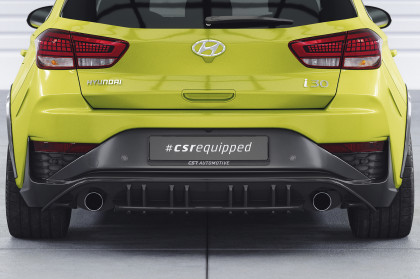 Spoiler pod zadní nárazník, difuzor CSR pro Hyundai I30 (PD) N 2020- carbon look matný