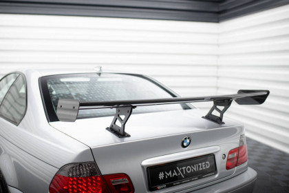 Zadní spoiler křídlo BMW 3 Coupe E46 carbon - uzké uchycení