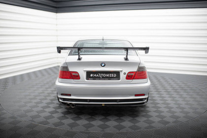 Zadní spoiler křídlo BMW 3 Coupe E46 carbon - uzké uchycení