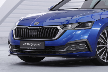 Spoiler pod přední nárazník CSR CUP - Škoda Octavia 4 carbon look matný