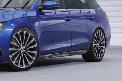 Prahové difuzory V.2 CSR pro Škoda Octavia 4 2020-  černá struktura