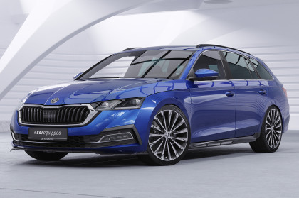 Prahové difuzory V.2 CSR pro Škoda Octavia 4 2020-  černá struktura