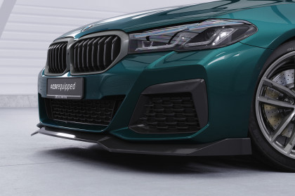 Spoiler pod přední nárazník CSR CUP pro BMW 5 G30/G31 M-Paket LCI - černá struktura