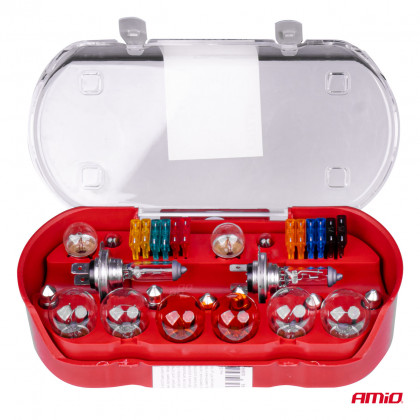 Sada žárovek 30ks (H7+H7) AMIO-03959