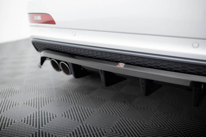 Spoiler zadního nárazniku Audi Q3 S-line 8U černý lesklý plast