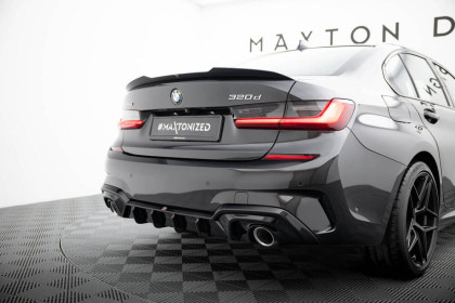 Zadní difuzor BMW 3 M-Pack G20 / G21 (pro tažné) černý lesklý plast