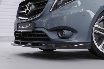 Spoiler pod přední nárazník CSR CUP pro Mercedes Benz Vito 447 - černý matný