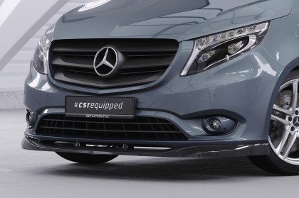 Spoiler pod přední nárazník CSR CUP pro Mercedes Benz Vito 447 - černý matný