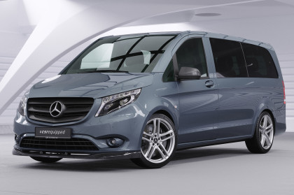 Spoiler pod přední nárazník CSR CUP pro Mercedes Benz Vito 447 - černý matný