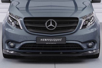 Spoiler pod přední nárazník CSR CUP pro Mercedes Benz Vito 447 - černý matný