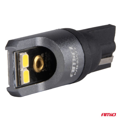 LED žárovky CANBUS PRO T10 W5W 4x2016 SMD bílé 12V 24V AMIO-03577