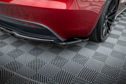 Spoiler zadního nárazniku V.2 Tesla Model 3 Project Highland(Facelift) černý lesklý plast
