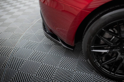 Spoiler zadního nárazniku V.2 Tesla Model 3 Project Highland(Facelift) černý lesklý plast