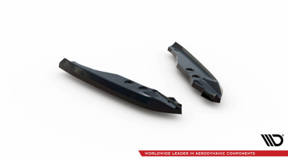 Splittery zadní boční BMW 1 M-Pack E82 Facelift černý lesklý plast