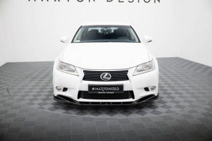 Spojler pod nárazník lipa V.2 Lexus GS Mk4 (L10) černý lesklý plast