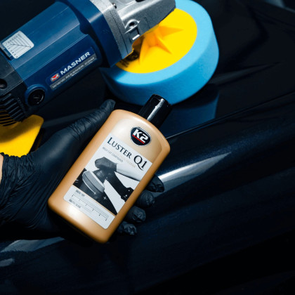 K2 LUSTER Q1 -  brusná pasta L1200 bílá - krok 1, 250g