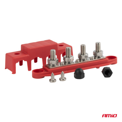 Uzemňovací rozváděč plus přípojnice M10 12V - 48V 250A AMIO-03812