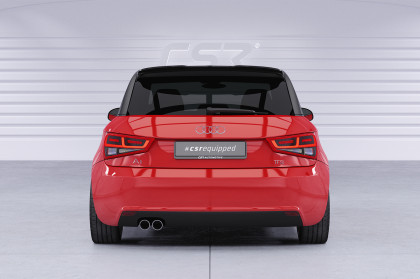 Křídlo, spoiler spodní CSR pro Audi A1 (8X) 3dv. S-Line 2010-2015 - černý matný