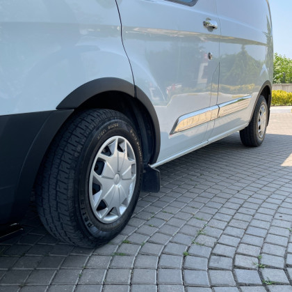 Plastové lemy blatníků pro FORD Transit Custom MK1 2012-2018 s TÜV