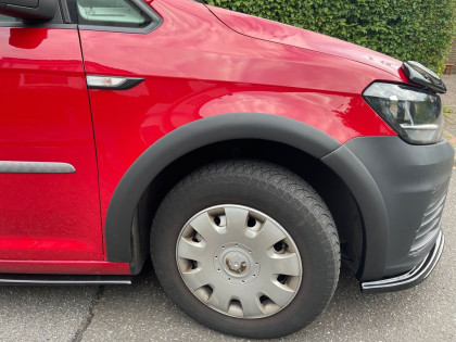 Plastové lemy blatníků pro VOLKSWAGEN Caddy MK4 2015-2021 s TÜV