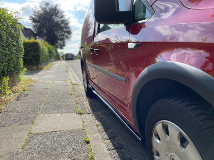 Plastové lemy blatníků pro VOLKSWAGEN Caddy MK4 2015-2021 s TÜV
