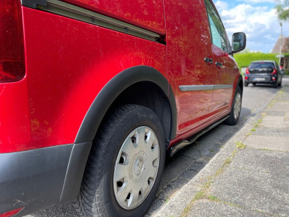 Plastové lemy blatníků pro VOLKSWAGEN Caddy MK4 2015-2021 s TÜV