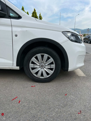 Plastové lemy blatníků pro VOLKSWAGEN Caddy MK5 2021+ s TÜV