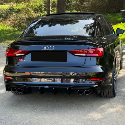 Difuzor zadního nárazníku pro AUDI S3 Sedan 8V Facelift 2016-2020