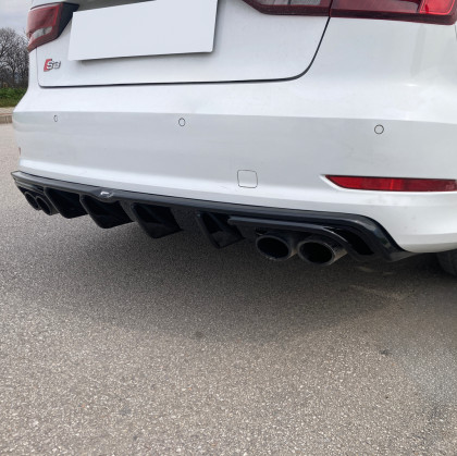 Difuzor zadního nárazníku pro AUDI S3 Sedan 8V 2013-2016