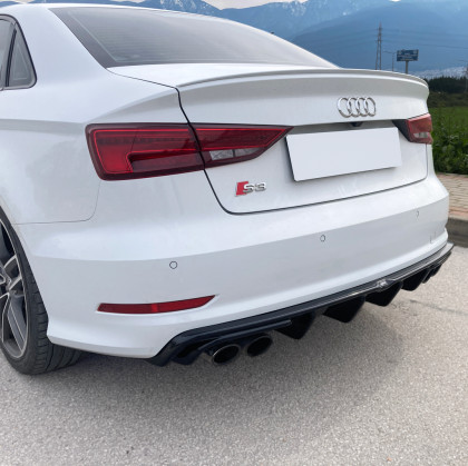 Difuzor zadního nárazníku pro AUDI S3 Sedan 8V 2013-2016