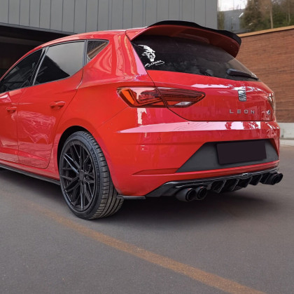 Difuzor zadního nárazníku pro SEAT Leon MK3 FR Facelift 2017-2019