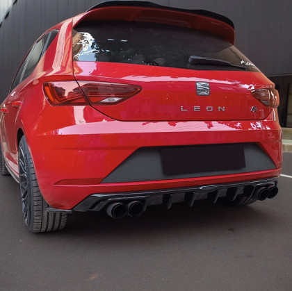 Difuzor zadního nárazníku pro SEAT Leon MK3 FR Facelift 2017-2019