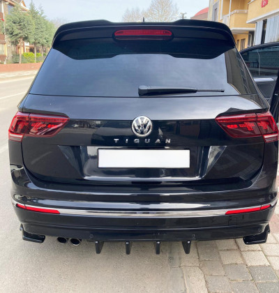 Difuzor zadního nárazníku pro VW Tiguan Mk2 2015-2020 Standart / R-Line