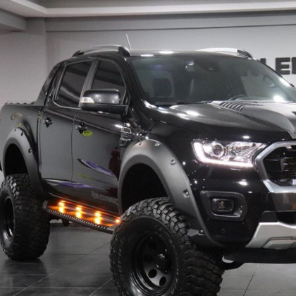 Plastové lemy blatníků pro FORD Ranger T8 2019-2022 s TÜV