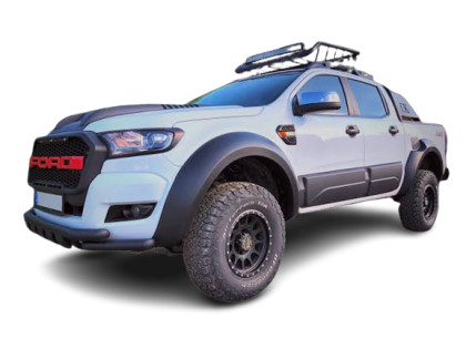 Plastové lemy blatníků pro FORD Ranger T6/T7/T8 2012-2022 (Jumbo) s TÜV