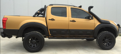 Plastové lemy blatníků pro ISUZU D-Max II 2012-2019 s TÜV