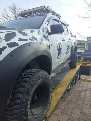 Plastové lemy blatníků pro ISUZU D-Max II 2012-2019 s TÜV