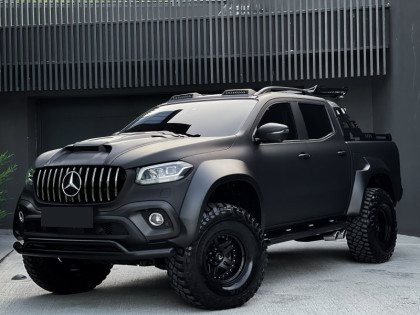 Plastové lemy blatníků pro MERCEDES X Class W470 2017+ ( Jumbo ) s TÜV
