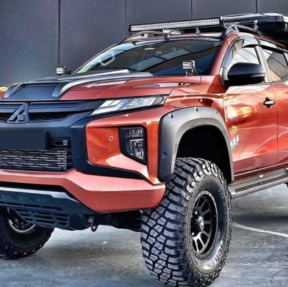Plastové lemy blatníků pro MITSUBISHI L200 Triton Series 6 2019+ s TÜV
