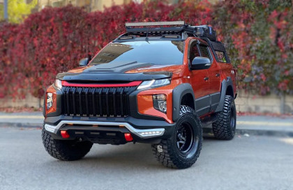 Plastové lemy blatníků pro MITSUBISHI L200 Triton Series 6 2019+ s TÜV