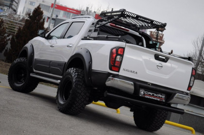 Plastové lemy blatníků pro NISSAN Navara NP300 (D23) 2014-2017 s TÜV